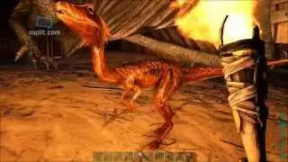 ARK: Survival Evolved patch 224 Finding and taming Compsognathus aka compy ep.1