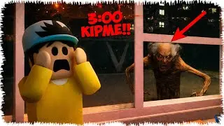 ЕШҚАШАН ТҮНГІ 3:00 ДЕ МОНСТРҒА ШАУРМА ЖАСАМА! | КАЗАКША РОБЛОКС