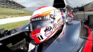 2015 Formula 1: McLaren-Honda MP4-30, Jenson Button Track Rushes