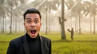 হালকা কুয়াশার মাঝে খেজুর গাছের মিষ্টি রস! | Morning Date Juice Collection!#DateJuice 