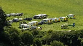 Serious injuries reported after train derails in Scotland