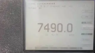 VOTN  7490 kHz 21.1.2017 10:26 UTC