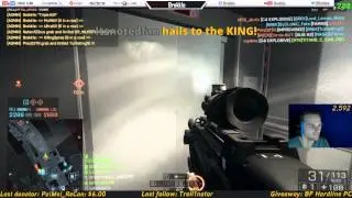 BF4: Twitch Highlight - It only takes 1 guy to take B