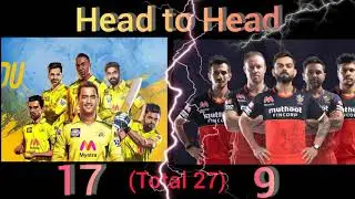 RCB Vs CSK Head to Head Stats Comparison || IPL stats records