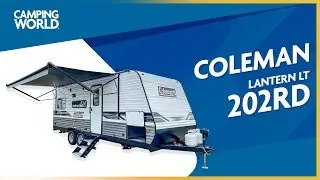 GREAT Lightweight Entertainment RV for Two! | 2022 Coleman Lantern LT 202RD RV Review: Camping World