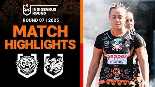 2025 NRLW Match Highlights | Wests Tigers v Dragons | Round 7