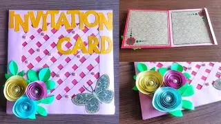 DIY Invitation Card / How To Make Greatting Card At Home/Card Making Idea 💡
