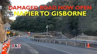 Napier to Gisborne | Cyclone damaged road now open | Scenes of New Zealand