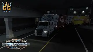 American Truck Simulator - International LT | Por Fin Llegamos A Hermosillo De Noche (Final)