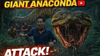 Danger! 😨 Giant Anaconda Attack | Anaconda movie (2025) Explained in Hindi/Urdu