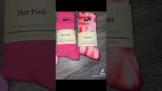 Authentic Hand Dyed Nike Socks #nike #nikeshoes #nikesocks #tiedye
