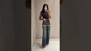 Джинсы Zara |zara haul #ootd #zaracasual #zarahaul #jeans #zarajeans #zaraspring #zaraspring #denim