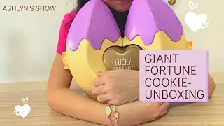 Unboxing!! Giant fortune cookie. Find out what&rsquo;s inside.
