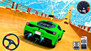 Impossible GT Car Stunt Racing Simulator - Vertical Mega Ramp Drive 3D 2026 Android Gameplay