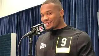 J.K. Dobbins at NFL Scouting Combine