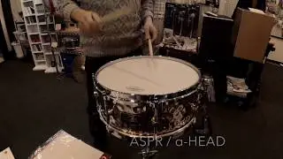 【試奏動画】ASPR / &alpha;-HEAD (Canopus hanmmered bronze HBZ-1455)