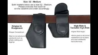Comparing Original vs. High-Ride Magnetic Holsters