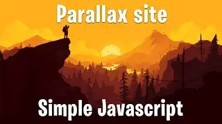 Parallax Site || Simple Javascript || WEBEL