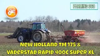 Seeding 2021 | New Holland TM 175 & V&auml;derstad Rapid 400C Super XL