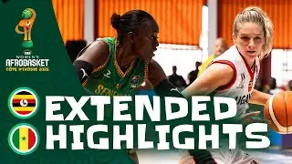 Uganda 🇺🇬 vs Senegal 🇸🇳 | Extended Highlights | FIBA Women's AfroBasket 2025
