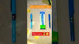 pilot v7 vs pilot v5 video 😉😎 #shorts #pilot #pens #comparison