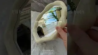 Cute cloud desktop makeup mirror!💄👩&zwj;🦰🪞#mirror #makeup