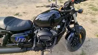 Hyosung aquila gv 125s  bobber krótka recenzja @rafal278