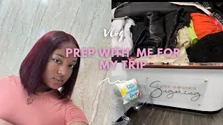 PREP WITH ME FOR MY TRIP: NEW HAIR | NAILS | WAX | TARGET RUN & MORE