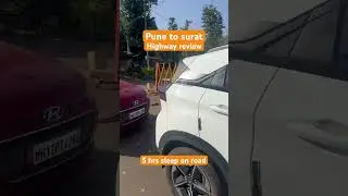 Pune to surat by road funny review #road #gujarat