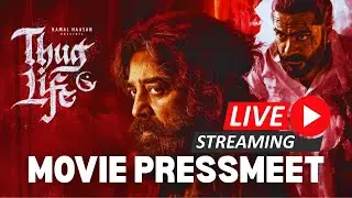 🛑 LIVE : Thug Life Movie Press Meet | Kamal Haasan, STR, Trisha | Maniratnam | AR Rahman