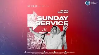 David Tabernacle Ministries LIVE 🔴  English Service  #davidtabernacleministries   #omr  Jan 11