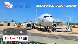 Broome to Perth - Virgin Australia B737 Trip Report