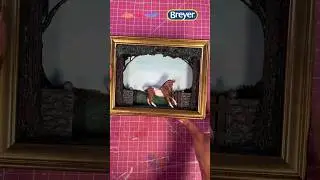 DIY 3D Art | Model Horse Display for Breyer Horse Craft Kits