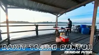 Bermalam di rakit kampung tebing runtuh ⁉️ Jiran rakit boboi ‼️ #2025 #26