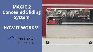 Milcasa Store - Magic 2 Concealed Sliding System - HOW IT WORKS?