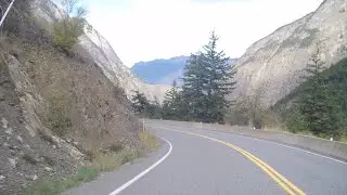 BC Highway 99 (British Columbia) - Duffey Lake Road. Route to Whistler & Vancouver in Canada Country