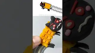 Making Sprunki OC Nyan Cat #sprunki #incredibox #clay #nyancat @KieAnimation #polymerclay #art