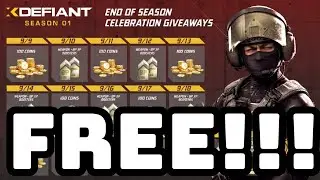 XDefiant end of season celebration rewards