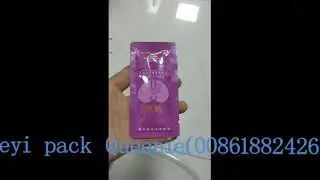 Irregular shaped sachet granular packing machine