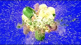 Monster soda can exploding   video for VFX editors   Chroma key