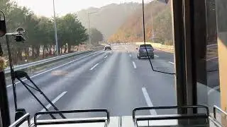 강릉 → 서울 버스주행영상 l Gangneung → Seoul Road Video l Korea 4K drive 120 fps