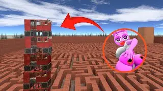 MISS PINKI SPRUNKI VS GIANT TOWERTHE HORRIFYING GALL TOWER VS SCP-096 Epic Battle in Garry's Mod