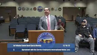 Air Pollution Control Board Meeting - December 16, 2025