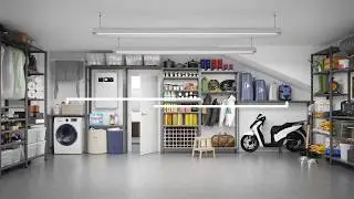 Estanter&iacute;a met&aacute;lica modular VERSATILE SYSTEM para almacenar y ordenar comercio, garaje y hogar.
