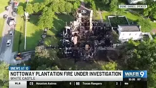 Main building at Nottoway Plantation considered &lsquo;total loss&rsquo; following massive fire