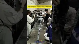 Hookah charcoal briquette packaging machine  #ecofriendly  #machine