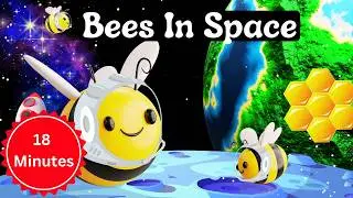 Baby Sensory Video | Baby Bees in Space an Out-of-This-World Sensory Adventure