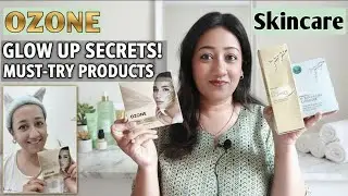 Ozone Ayurvedic Skincare - Gold Facial Kit, Hydra Cleanser & D-Tan Facial Cleanser Honest Review!