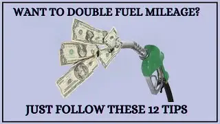 TOP 12 HACKS TO DOUBLE YOUR GAS MILEAGE ⛽😮!!!