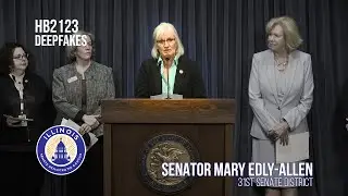 Sen. Edly-Allen Fights Online Harassment, Specifically Deepfakes